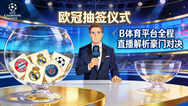 欧冠抽签仪式今晚举行，B体育平台全程直播解析豪门对决配图